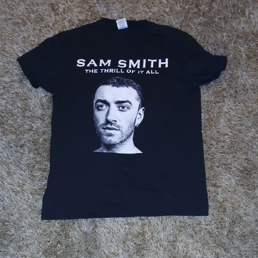 Sam Smith Black Graphic T-Shirt